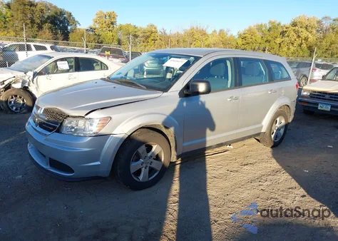 2013 Dodge Journey American Value Pkg from USA, damaged, VIN 3C4PDCAB5DT509207